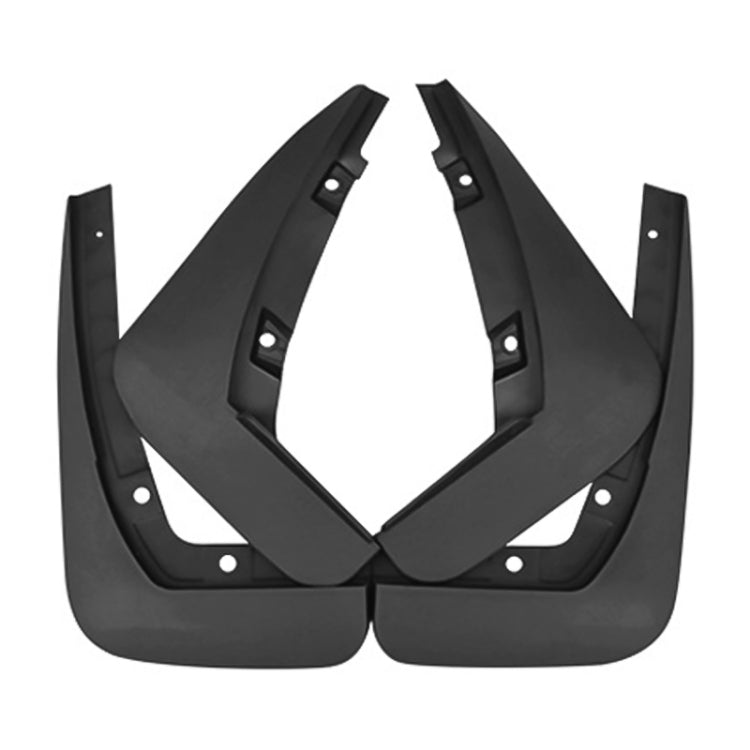 For Jaguar XF 2009-2015 4pcs/Set Car Auto Soft Plastic Splash Flaps Fender Guard, For Jaguar XF 2009-2015
