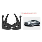 For Jaguar XJ / XJL 2012-2019 4pcs/Set Car Auto Soft Plastic Splash Flaps Fender Guard, For Jaguar XJ / XJL 2012-2019