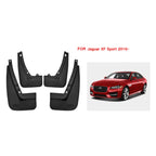 For Jaguar XF Sport 2016 4pcs/Set Car Auto Soft Plastic Splash Flaps Fender Guard, For Jaguar XF Sport 2016