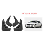 For Jaguar XEL 2019-2019 4pcs/Set Car Auto Soft Plastic Splash Flaps Fender Guard, For Jaguar XEL 2018-2019