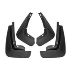 For Jaguar XEL 2020 4pcs/Set Car Auto Soft Plastic Splash Flaps Fender Guard, For Jaguar XEL 2020