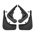 For Mercedes-Benz B200 2008-2011 4pcs/Set Car Auto Soft Plastic Splash Flaps Fender Guard, For Mercedes-Benz B200 2008-2011