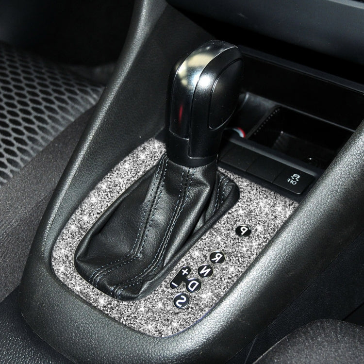 Car Gear Adjustment A Diamond Decoration Cover Sticker for Volkswagen Golf 6 2008-2012, Right-hand Drive, Gear Adjustment A, Right-hand Drive