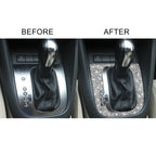 Car Gear Adjustment B Diamond Decoration Cover Sticker for Volkswagen Golf 6 2008-2012, Left-hand Drive, Gear Adjustment B, Left-hand Drive
