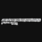 Car Central Control Diamond Decoration Cover Sticker for Volkswagen Golf 6 2008-2012, Left-hand Drive, Central Control, Left-hand Drive