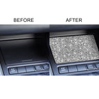 Car Ashtray Panel Diamond Decoration Cover Sticker for Volkswagen Golf 6 2008-2012, Left and Right Drive, Ashtray Panel