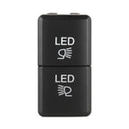 For Toyota Car Large Fog Light Dual Control Switch with Lock, with Lock