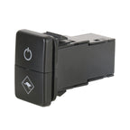 TS-202 For Toyota Blue-green Light Car Small Dual Control Switch with Lock, with Lock 3