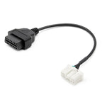 For Tesla Model X / S 2012-2015 OBDII to 12 Pin OBD Adapter Cable, OBDII to 12 Pin