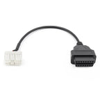 For Tesla Model X / S 2012-2015 OBDII to 12 Pin OBD Adapter Cable, OBDII to 12 Pin