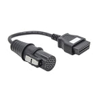 For Iveco 30 Pin Male to OBDII 16 Pin Female Truck Adapter Cable, For Iveco