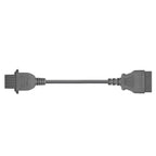 For Volvo 8 Pin Female to OBDII Female Truck Adapter Cable, For Volvo 8 Pin Female to OBDII Female