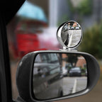 3R-045 Auxiliary Rear View Mirror Car Adjustable Blind Spot Mirror Wide Angle Auxiliary  Side Mirror, Diameter: 70mm, 3R-045 (White), 3R-045 (Black), 3R-045 (Silver)