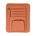 Multifunctional Car Litchi Pattern Glasses Holder Sun Visor Bill Holder, Glasses Holder