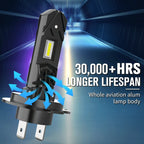 1 Pair H7 Car LED Headlights LED Fog Light