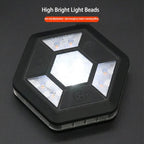 Car USB Rechargeable Strong Magnetic Adsorption COB LED Trunk Reading Light, S304