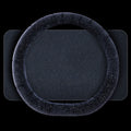 D Style Car Universal Self Heating Plush Warm Anti-skid Steering Wheel Cover, Diameter: 38cm, D Style