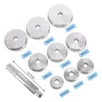 10pcs / Set Car Plug-in Inclined Wheel Bearing Remover