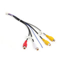 Palminfo Male Android Navigation 20-pin Plug RCA Video Audio Cable, Male Audio Cable