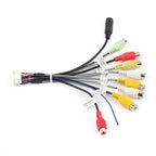 Palminfo Android Navigation 20-pin Audio Microphone Cable RCA Bass Amplifier Cable, Amplifier Cable