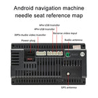 Palminfo Android Navigation 20-pin Audio Microphone Cable RCA Bass Amplifier Cable, Amplifier Cable