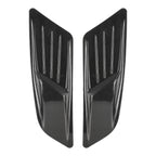 HD-713 1 Pair Car Hood Decorative Stickers Fender Air Vents Sticker(Carbon Fiber), Carbon Fiber