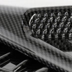 HD-713 1 Pair Car Hood Decorative Stickers Fender Air Vents Sticker(Carbon Fiber), Carbon Fiber