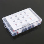 50pcs Universal Power Switch Button Assortment Kit