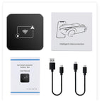 Car Intelligent AI Box Original Car Wired to Wireless Android Auto, Android Auto