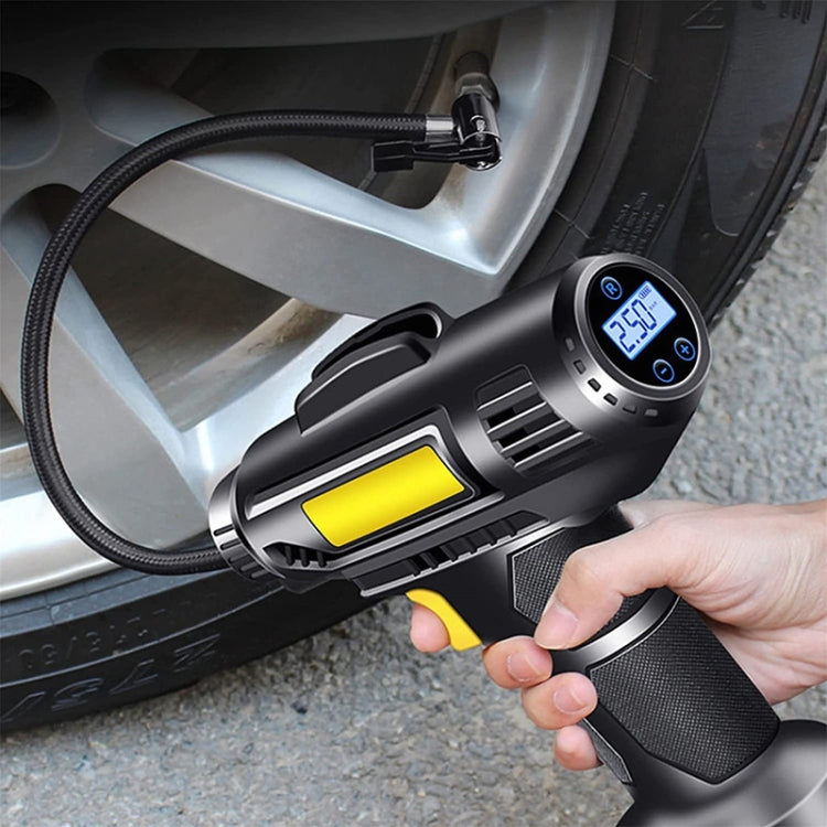 Car Portable Mini Wired Digital Display Tire Inflator Pump, Wired Digital Display