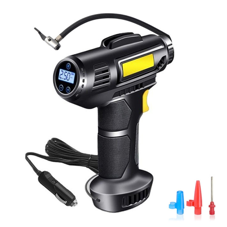 Car Portable Mini Wired Digital Display Tire Inflator Pump, Wired Digital Display