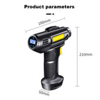 Car Portable Mini Wired Digital Display Tire Inflator Pump, Wired Digital Display