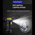 Car Portable Mini Wired Digital Display Tire Inflator Pump, Wired Digital Display