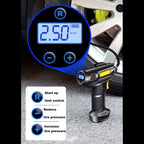 Car Portable Mini Wired Digital Display Tire Inflator Pump, Wired Digital Display