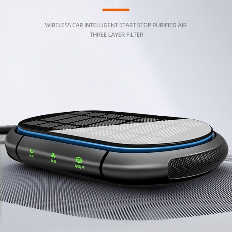 Car Negative Ion Air Purifier with 2 Solid Aromatherapy Sticks, Negative Ion Air Purifier