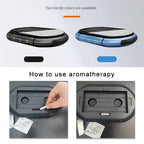 Car Negative Ion Air Purifier with 2 Solid Aromatherapy Sticks, Negative Ion Air Purifier