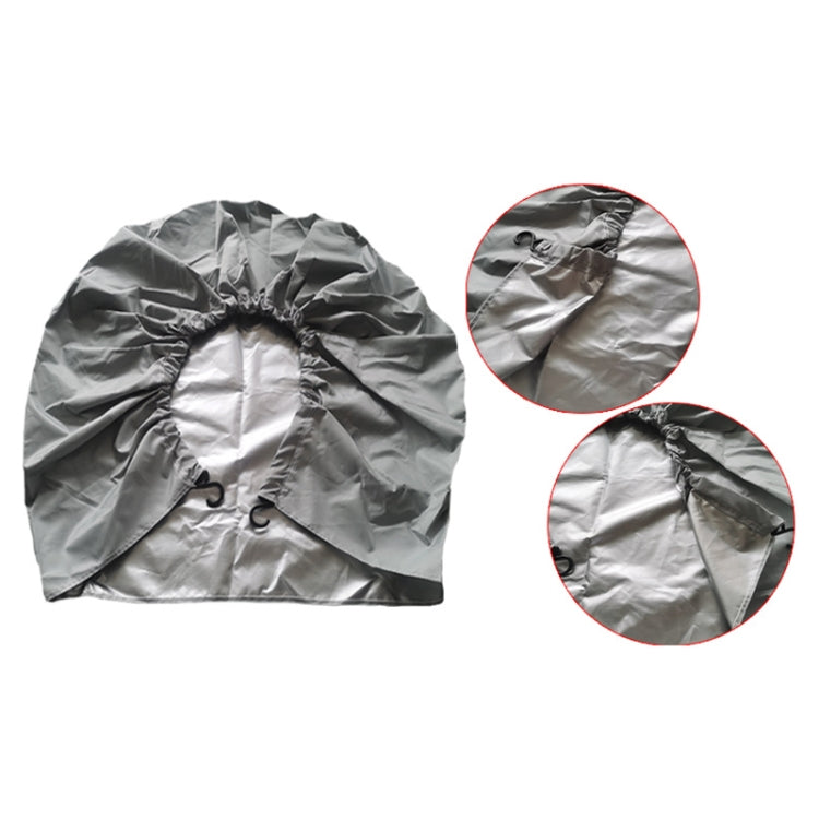 4pcs / Set Car Tire 420D Oxford Cloth Protective Cover, Diameter: 48-58cm, Width: 29cm, 48-58cm