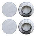 4pcs / Set Car Tire 420D Oxford Cloth Protective Cover, Diameter: 83-89cm, Width: 34cm, 83-89cm