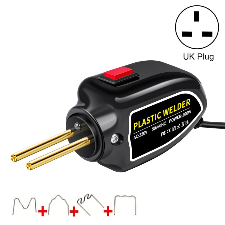 Hot Stapler Plastic Welding Machine Car Bumper Repair Kit Plier, UK Plug, UK Plug