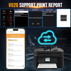 Handheld Portable Car Engine Fault Diagnostic Tool