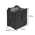 Car Garbage Storage Box Hanging Rear Seat Storage Bag, Size: 27 x 27 x 14.5cm, Size: 27 x 27 x 14.5cm