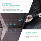 Car Rear Seat Oxford Cloth Storage Bag Car Seat Back Anti-kick Pad, Car Seat Back Anti-kick Pad