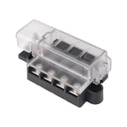 4 Way Fuse Block with Fuses and Terminals, 4 Way