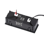 3 in 1 DC5-50V Car High-precision Electronic LED Luminous Clock + Thermometer + Voltmeter, 3 in 1 DC5-50V Green, 3 in 1 DC5-50V Blue, 3 in 1 DC5-50V Red, 3 in 1 DC5-50V 3 in 1 DC5-50V