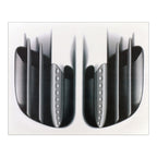 Car PVC Self-adhesive Fake Vent Decorative Stickers, Fake Vent 2