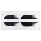 Car PVC Self-adhesive Fake Vent Decorative Stickers, Fake Vent 4