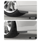 For Tesla Model 3 4 ppcs / Set Car Fenders Mud Flap Modification Accessories, Car Fenders