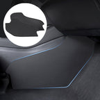 For Tesla Model Y 2pcs / Set Car Center Console Inside Leather Anti-kick Pad, Center Console Inside Anti-kick Pad