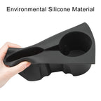 For Tesla Model 3 / Y Car Center Console Water Cup Holder All-inclusive Protective Pad, Water Cup Holder Pad