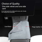 For Tesla General Car Microfiber Towel Cleaning Rag, Style: With LOGO, Size: 30 x 30cm, With LOGO